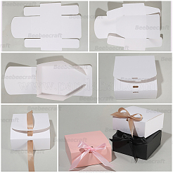 Folding Paper Gift Boxes with Ribbon&nbsp;CON-WH20001-11A-02