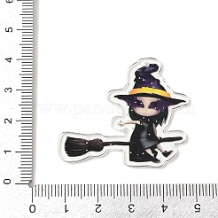 Halloween Printed Acrylic Pendants&nbsp;MACR-I041-02F