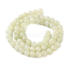 Natural Green Calcite Beads Strands&nbsp;GG-NH0008-A01-6mm-01