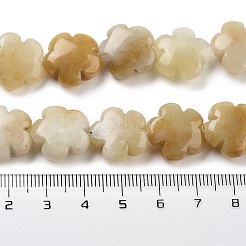 Natural Topaz Jade Beads Strands&nbsp;G-F769-J01-01