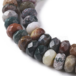 Natural Ocean Jasper Beads Strands&nbsp;G-F668-01-B