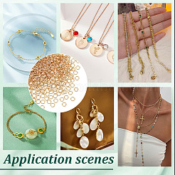 Brass Open Jump Rings&nbsp;KK-WH0001-38G-03