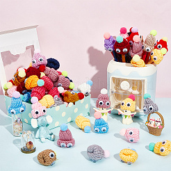Polyester Knitting Hats&nbsp;AJEW-WH0258-960