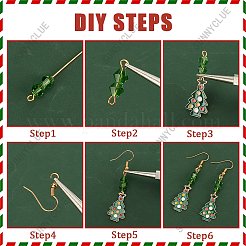 Christmas Theme DIY Earring Making Kit&nbsp;DIY-SC0022-80
