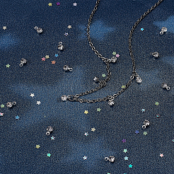 100Pcs Brass Crystal Rhinestone Charms&nbsp;KK-PH0003-81