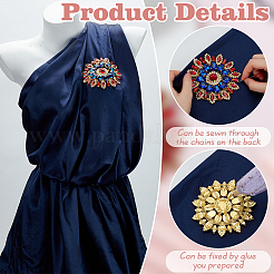 1Pc Rhinestone Cabochons&nbsp;RB-FG0001-04B