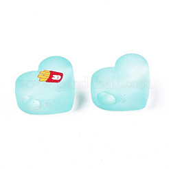 Transparent Printed Acrylic Beads&nbsp;MACR-S373-124-H04
