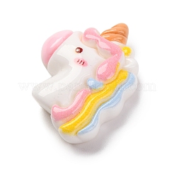 Unicorn Theme Cartoon Resin Decoden Cabochons&nbsp;X1-CRES-Z011-02A