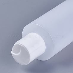 Plastic Press Cap Transparent Bottles&nbsp;LS-MRMJ-WH0020-03-200ml