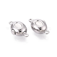 Brass Box Clasps&nbsp;KK-Q074-12P