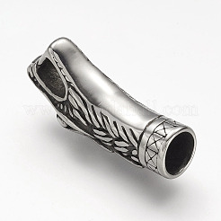304 Stainless Steel Cord Ends&nbsp;X-STAS-F063-100