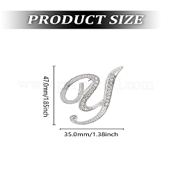 1Pc Alloy Brooches&nbsp;JEWB-LP0004-01Y