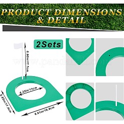 Plastic Golf Putting Cups&nbsp;DIY-WH0297-59