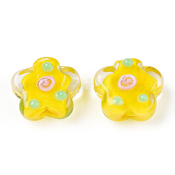 Handmade Bumpy Lampwork Beads&nbsp;LAMP-N024-04I