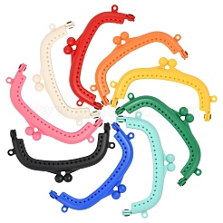 9Pcs 9 Colors ABS Plastic Purse Handle Frame&nbsp;PURS-YW0001-03