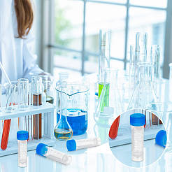 36Pcs Plastic Test Tubes&nbsp;CON-OC0001-81