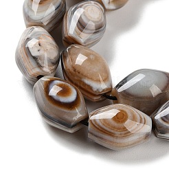 Natural Eye Agate Beads Strands&nbsp;G-NH0019-D03-03