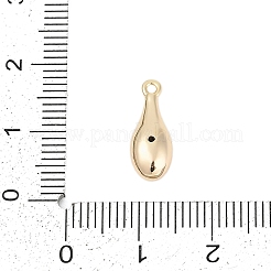 Brass Micro Pave Cubic Zirconia Pendants&nbsp;LS-ZIRC-P122-03B-G