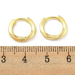 Brass Hoop Earrings&nbsp;EJEW-L211-08G-G