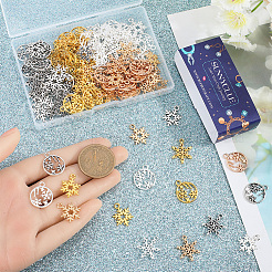120Pcs 12 Styles Alloy Pendants&nbsp;FIND-SC0011-98
