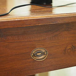 Alloy with Iron Drawer Pull Drop Swing Handles&nbsp;FIND-WH0126-318AB