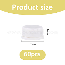 60Pcs Plastic & Carbon Steel Bearing Steel Spin Axis&nbsp;FIND-FH0018-26B