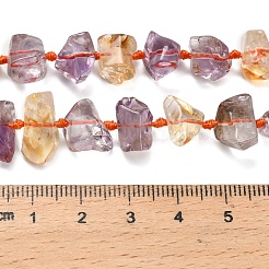 Natural Ametrine Beads Strands&nbsp;G-L634-G01-02