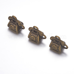 Tibetan Style Alloy Pendants&nbsp;TIBEP-A100791-AB-LF