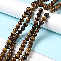 Natural Tiger Eye Beads Strands&nbsp;Z0RQX012