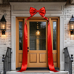 Cloth Big Bowknot Ornaments&nbsp;DIY-WH0308-957A