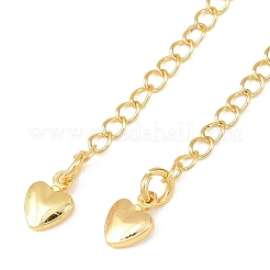 Brass Curb Chain Extender&nbsp;X-KK-L265-02G