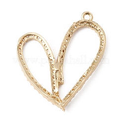 Eco-Friendly Rack Plating Brass Micro Pave Cubic Zirconia Pendants&nbsp;KK-F835-05G