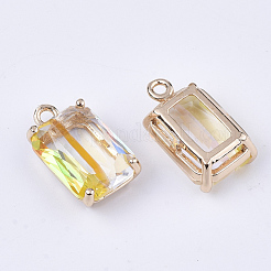 Transparent Glass Pendants&nbsp;X-GLAA-T007-20E
