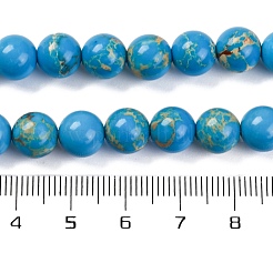 Synthetic Imperial Jasper Beads Strands&nbsp;G-I199-35-8mm-E