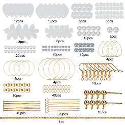DIY Petal Earring Making Kits&nbsp;DIY-SC0013-77G