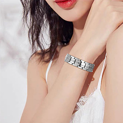 Stainless Steel Panther Chain Watch Band Bracelets&nbsp;JB672A