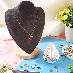 52Pcs 2 Styles Alloy Enamel Pendants&nbsp;ENAM-TA0003-15