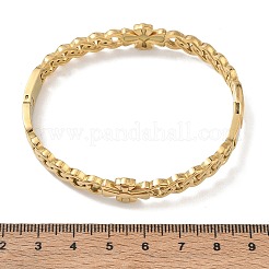 304 Stainless Steel Hinged Cuff Bangles&nbsp;SA-CBAB92B-05G
