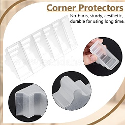 60Pcs 6 Styles Triangle Plastic Furniture Corner Guards&nbsp;AJEW-BC0007-84B