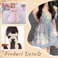 4 Colors Flower Organza Ribbon&nbsp;OCOR-AR0002-02