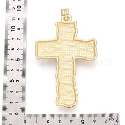 Alloy Pave Resin Big Pendants&nbsp;PALLOY-N179-72MG