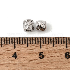 201 Stainless Steel Beads&nbsp;STAS-B128-47B-P