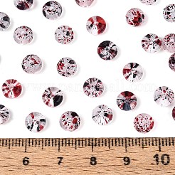 Baking Paint Transparent Glass Beads&nbsp;DGLA-T004-07A