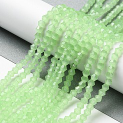 Imitation Jade Glass Beads Strands&nbsp;EGLA-A039-J4mm-D01