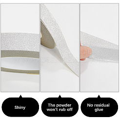 50M Glitter Adhesive Plastic Tapes&nbsp;DIY-WH20050-14B-01