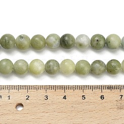 Natural Chinese Southern Jade Beads Strands&nbsp;G-Z158-A01-8mm