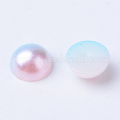 Imitation Pearl Acrylic Cabochons&nbsp;OACR-R063-3mm-02