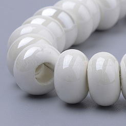 Handmade Porcelain Beads&nbsp;X-PORC-Q219-15x9-F26