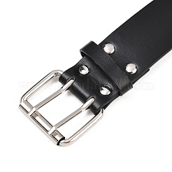 Imitation Leather Rabbit Hair Belt&nbsp;AJEW-WH20019-57A