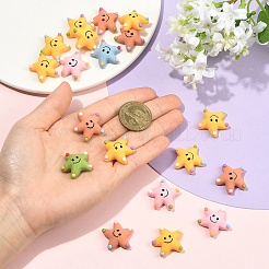 20Pcs Opaque Resin Decoden Cabochons&nbsp;RESI-YW0005-74